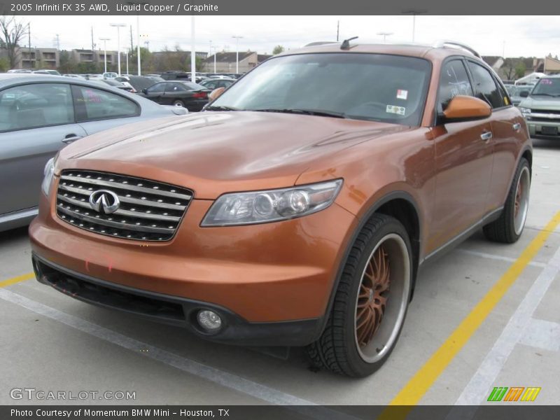 Liquid Copper / Graphite 2005 Infiniti FX 35 AWD