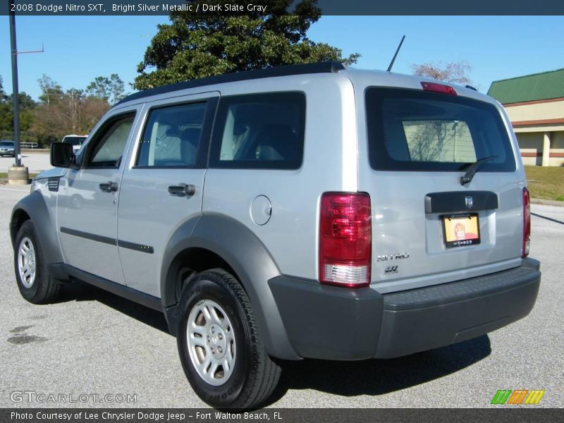 Bright Silver Metallic / Dark Slate Gray 2008 Dodge Nitro SXT