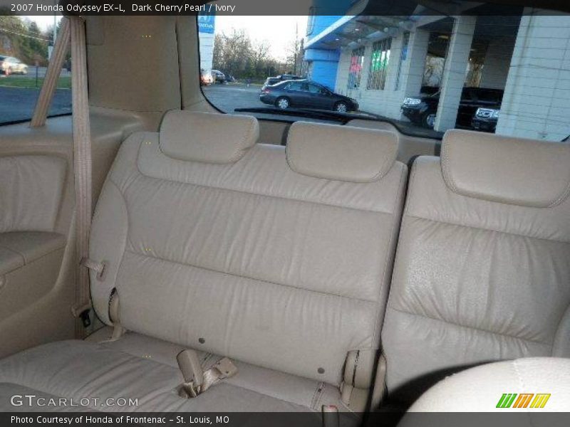 Dark Cherry Pearl / Ivory 2007 Honda Odyssey EX-L