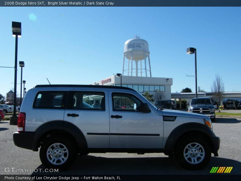 Bright Silver Metallic / Dark Slate Gray 2008 Dodge Nitro SXT