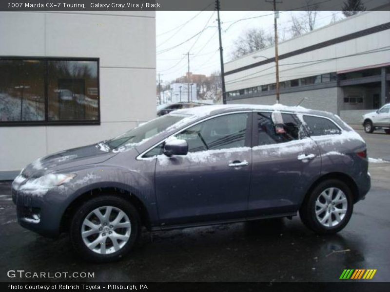 Galaxy Gray Mica / Black 2007 Mazda CX-7 Touring