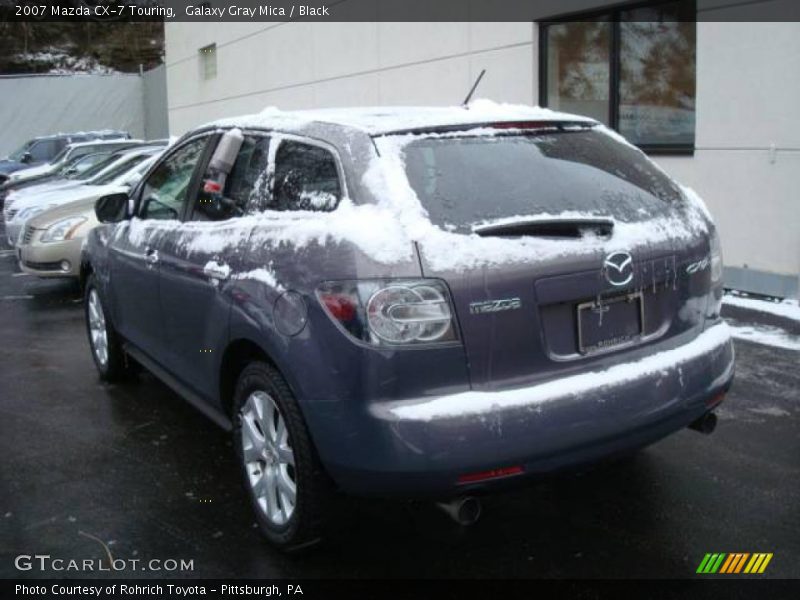 Galaxy Gray Mica / Black 2007 Mazda CX-7 Touring