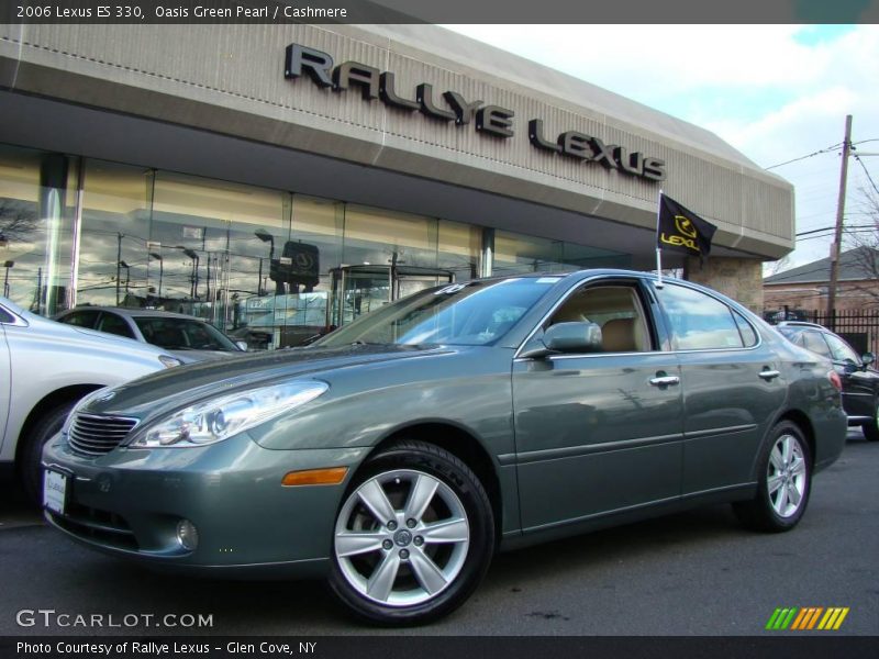 Oasis Green Pearl / Cashmere 2006 Lexus ES 330