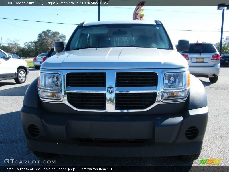 Bright Silver Metallic / Dark Slate Gray 2008 Dodge Nitro SXT