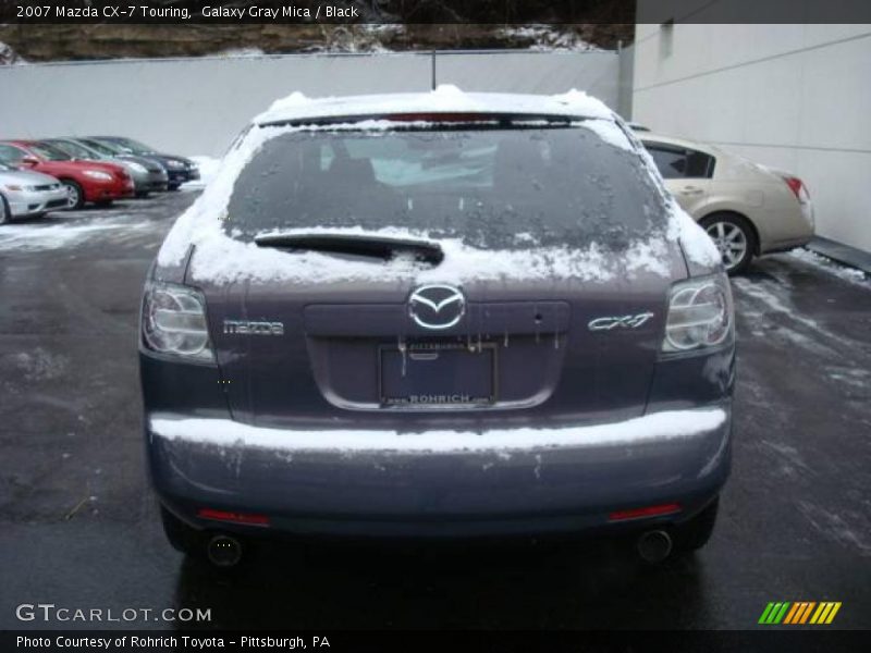Galaxy Gray Mica / Black 2007 Mazda CX-7 Touring