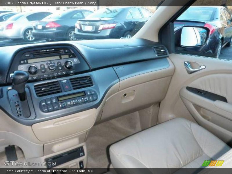 Dark Cherry Pearl / Ivory 2007 Honda Odyssey EX-L