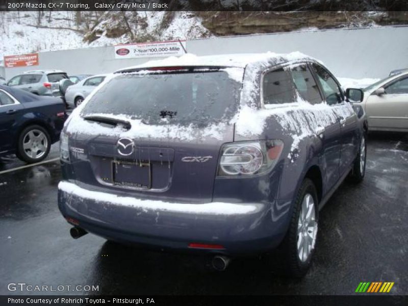 Galaxy Gray Mica / Black 2007 Mazda CX-7 Touring