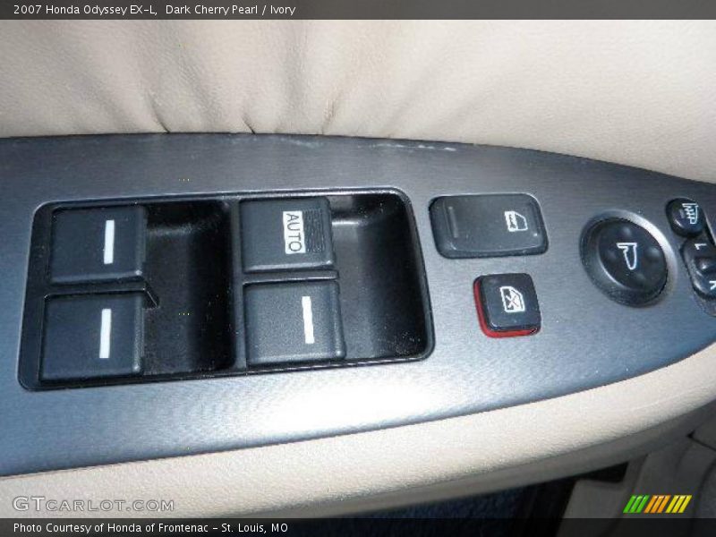 Dark Cherry Pearl / Ivory 2007 Honda Odyssey EX-L