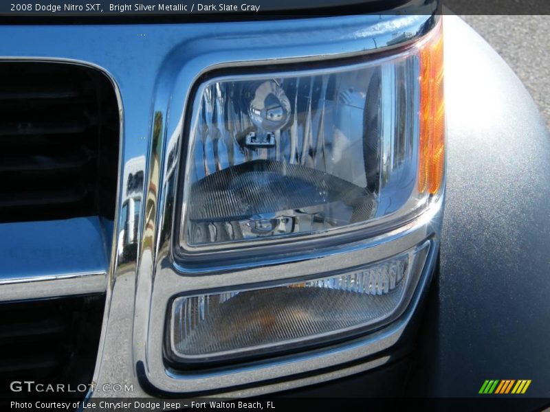 Bright Silver Metallic / Dark Slate Gray 2008 Dodge Nitro SXT