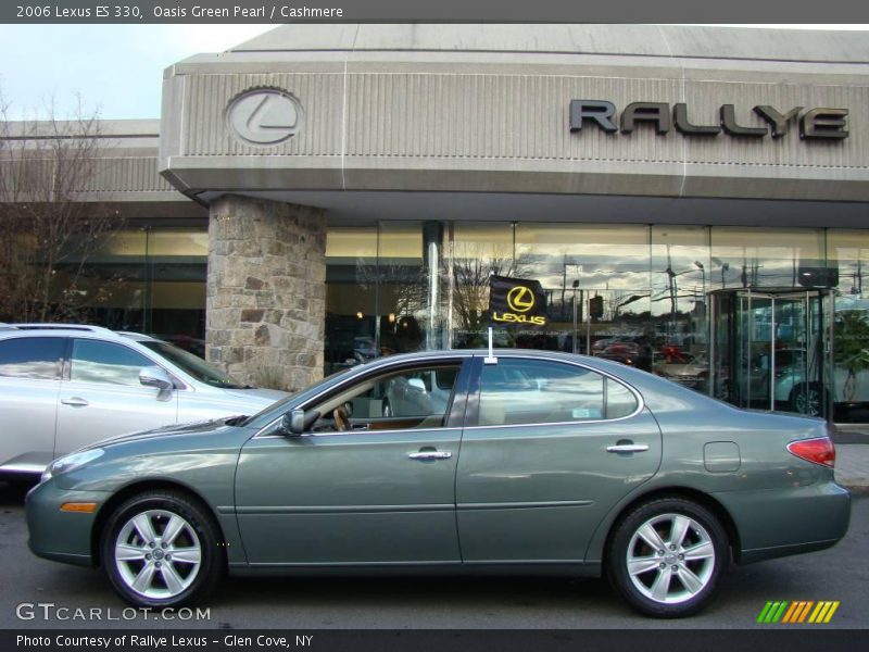 Oasis Green Pearl / Cashmere 2006 Lexus ES 330