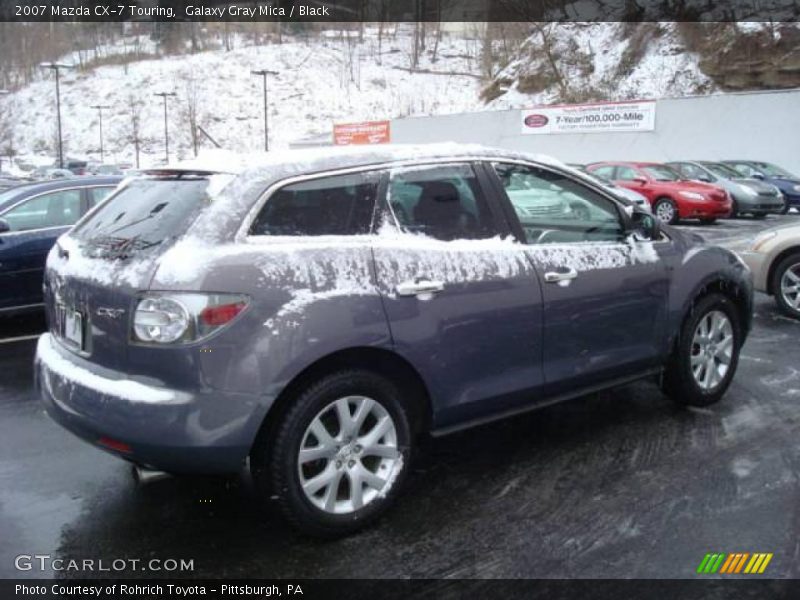 Galaxy Gray Mica / Black 2007 Mazda CX-7 Touring