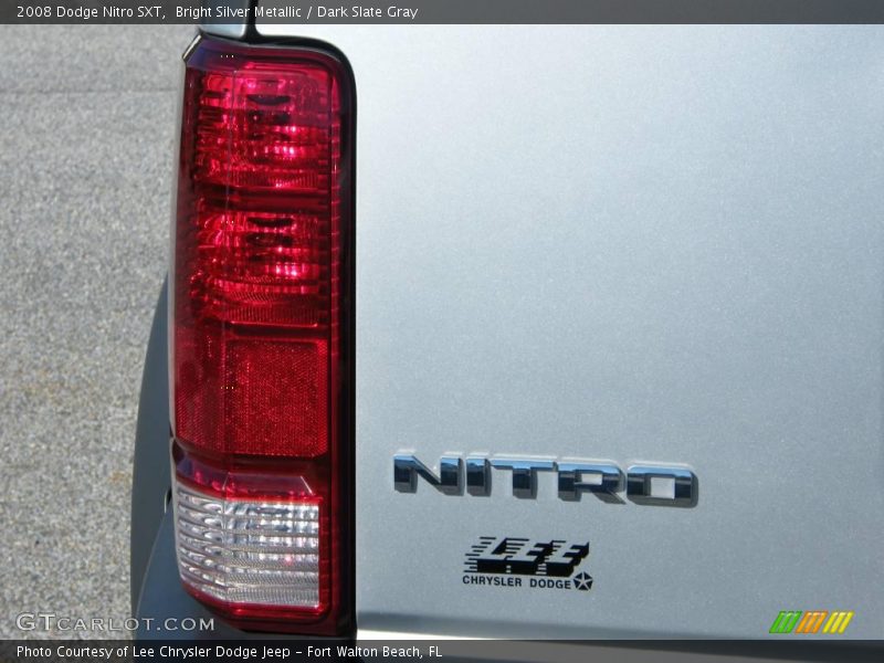 Bright Silver Metallic / Dark Slate Gray 2008 Dodge Nitro SXT