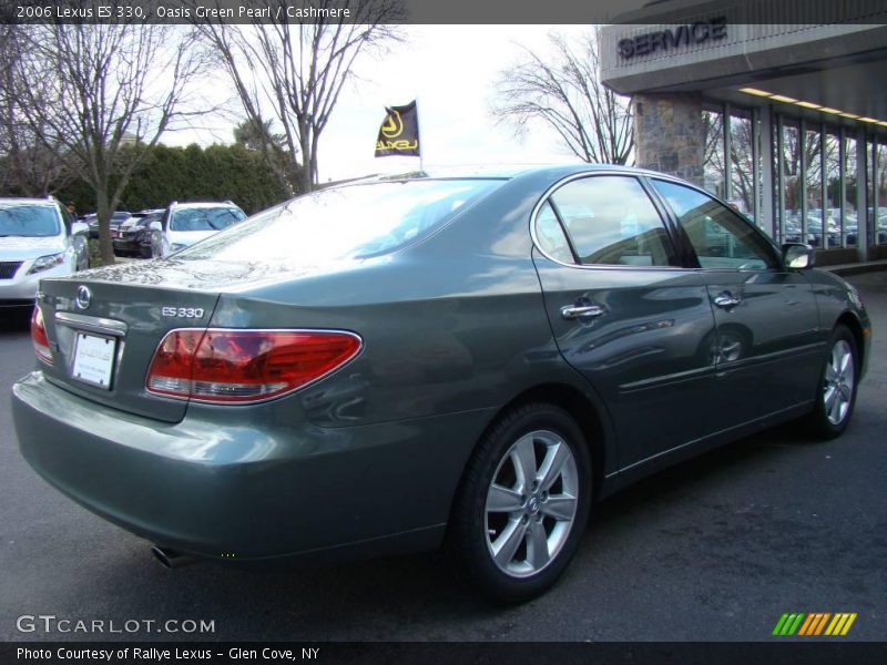Oasis Green Pearl / Cashmere 2006 Lexus ES 330