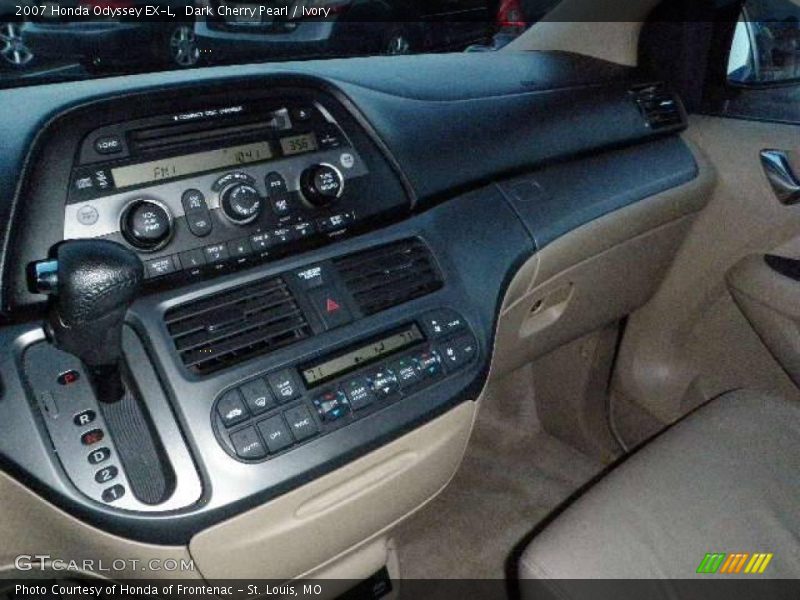 Dark Cherry Pearl / Ivory 2007 Honda Odyssey EX-L