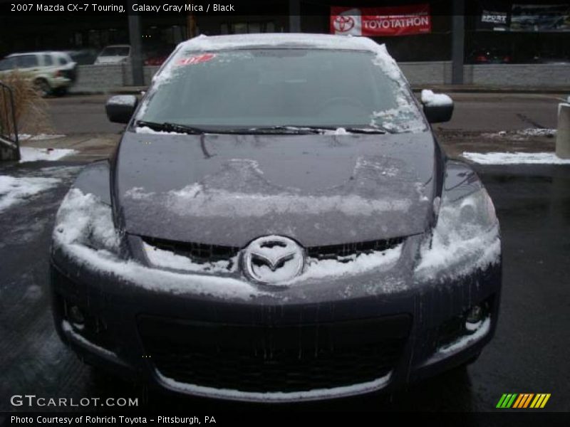 Galaxy Gray Mica / Black 2007 Mazda CX-7 Touring