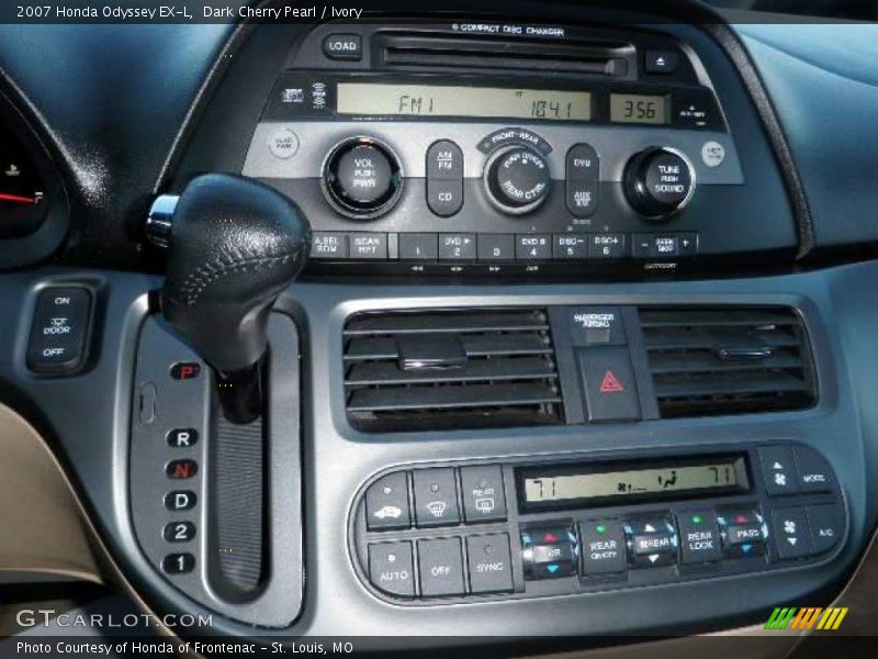 Dark Cherry Pearl / Ivory 2007 Honda Odyssey EX-L