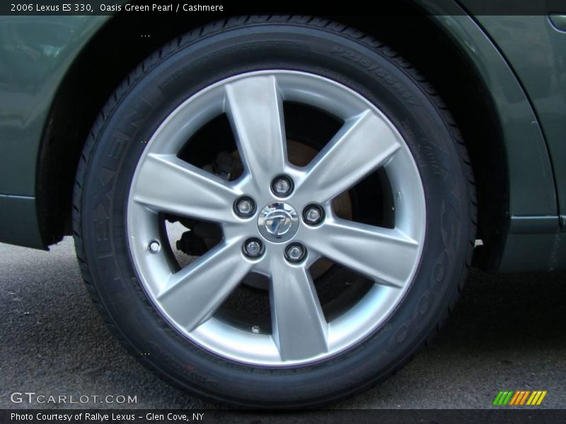 Oasis Green Pearl / Cashmere 2006 Lexus ES 330