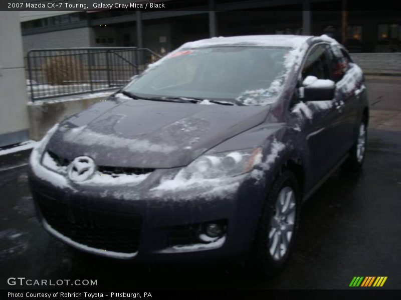 Galaxy Gray Mica / Black 2007 Mazda CX-7 Touring