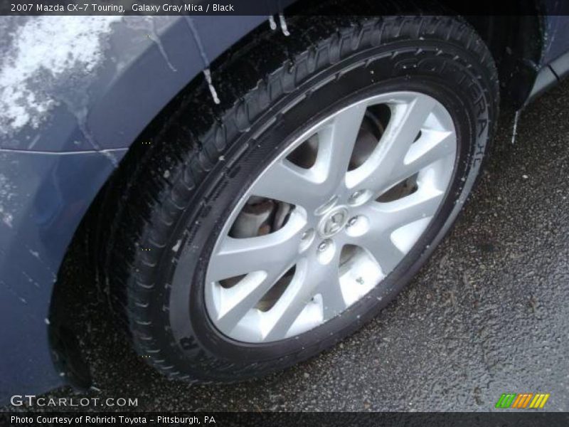 Galaxy Gray Mica / Black 2007 Mazda CX-7 Touring