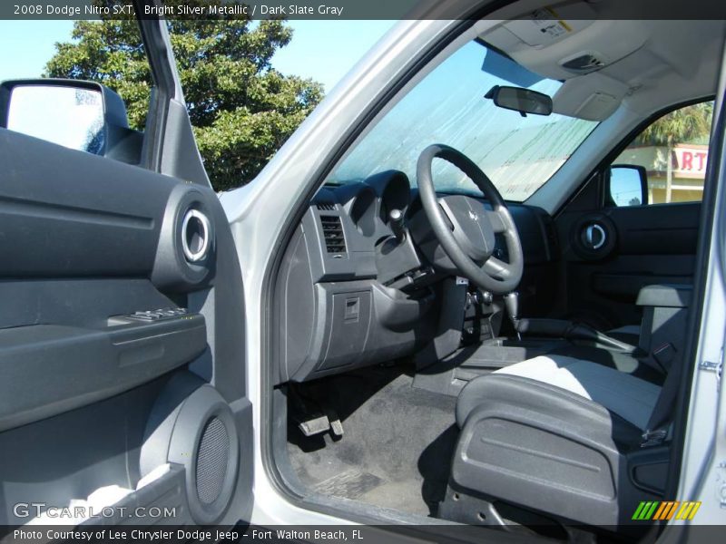 Bright Silver Metallic / Dark Slate Gray 2008 Dodge Nitro SXT