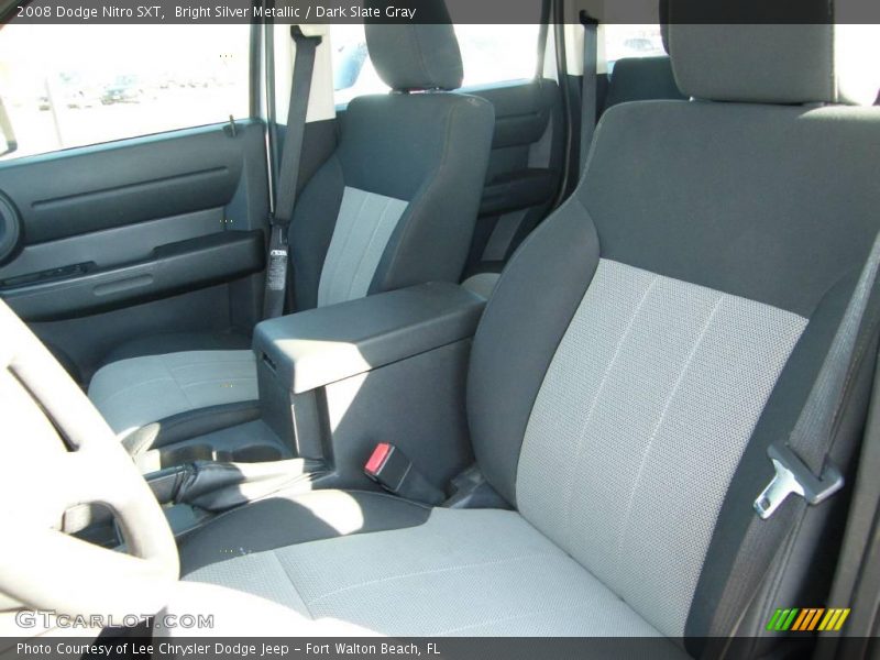 Bright Silver Metallic / Dark Slate Gray 2008 Dodge Nitro SXT