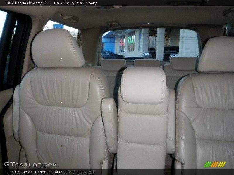 Dark Cherry Pearl / Ivory 2007 Honda Odyssey EX-L
