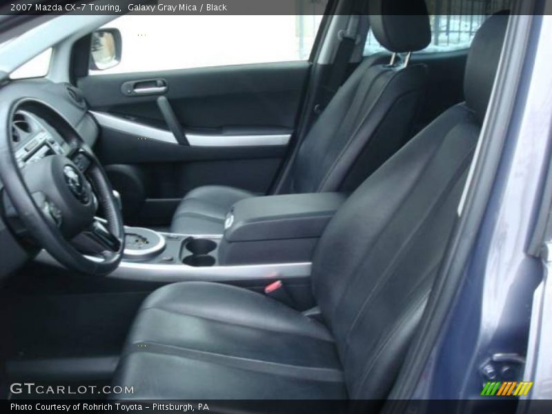 Galaxy Gray Mica / Black 2007 Mazda CX-7 Touring
