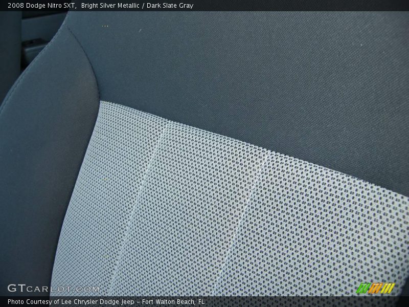 Bright Silver Metallic / Dark Slate Gray 2008 Dodge Nitro SXT