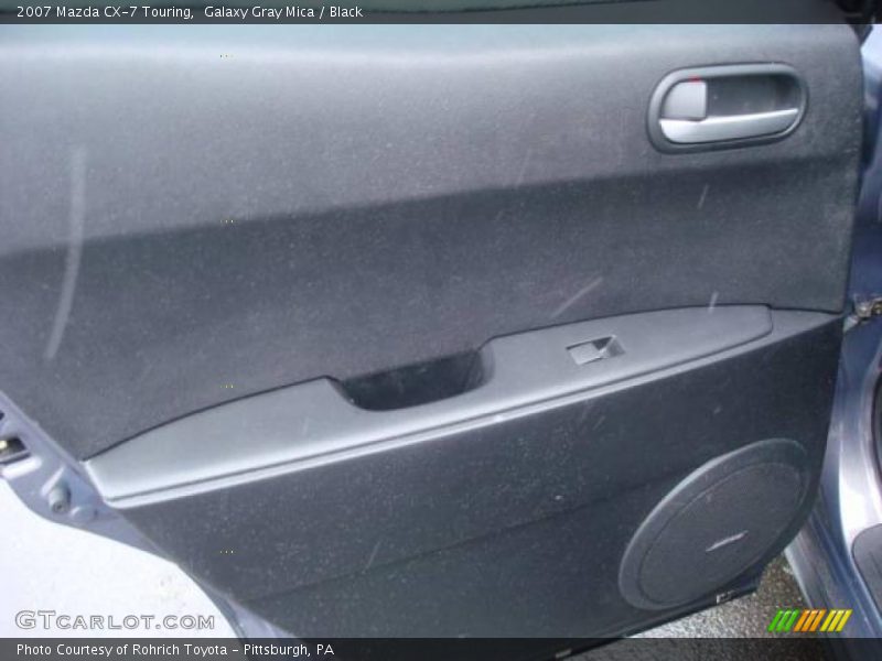 Galaxy Gray Mica / Black 2007 Mazda CX-7 Touring