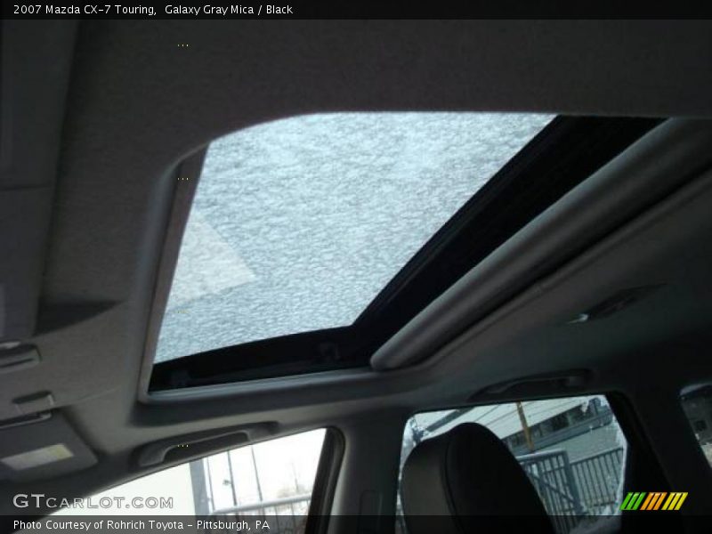 Galaxy Gray Mica / Black 2007 Mazda CX-7 Touring