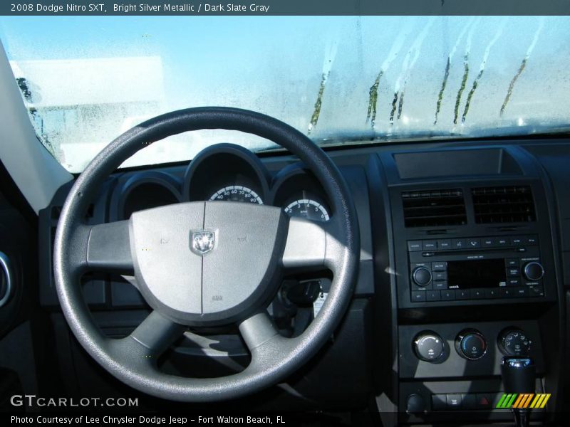 Bright Silver Metallic / Dark Slate Gray 2008 Dodge Nitro SXT