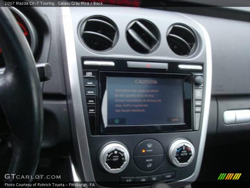 Galaxy Gray Mica / Black 2007 Mazda CX-7 Touring
