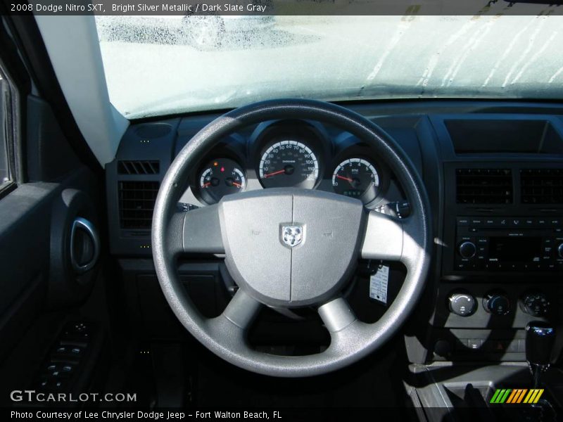 Bright Silver Metallic / Dark Slate Gray 2008 Dodge Nitro SXT