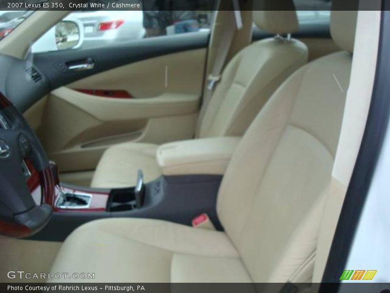 Crystal White / Cashmere 2007 Lexus ES 350