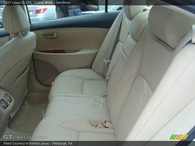 Crystal White / Cashmere 2007 Lexus ES 350