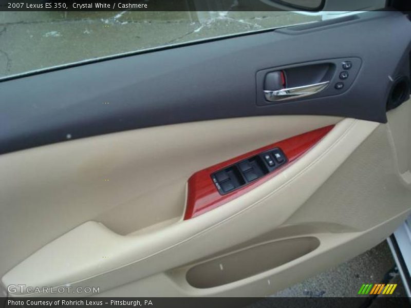 Crystal White / Cashmere 2007 Lexus ES 350