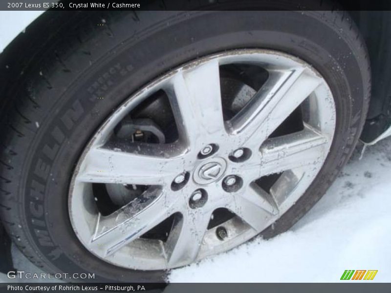 Crystal White / Cashmere 2007 Lexus ES 350