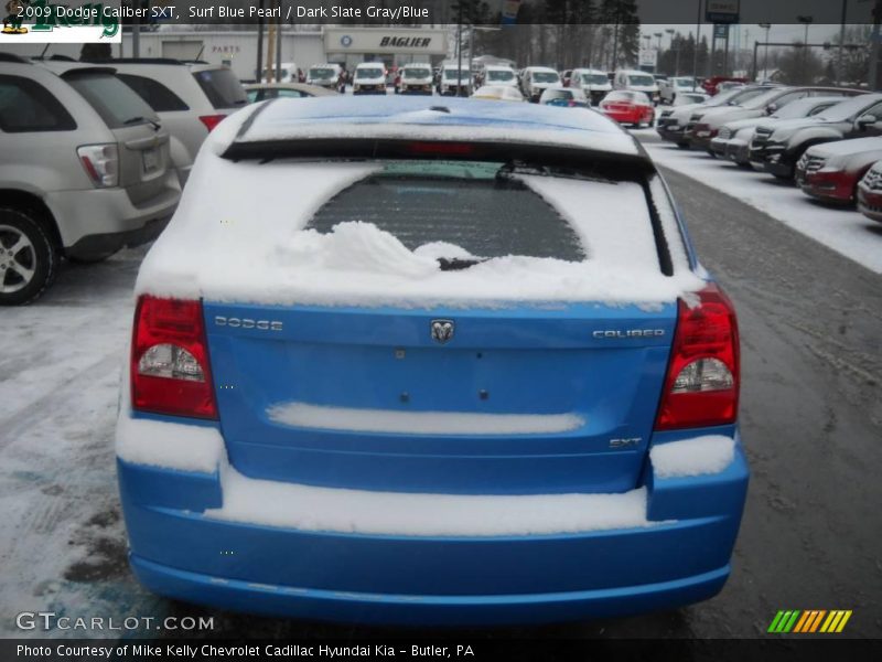 Surf Blue Pearl / Dark Slate Gray/Blue 2009 Dodge Caliber SXT