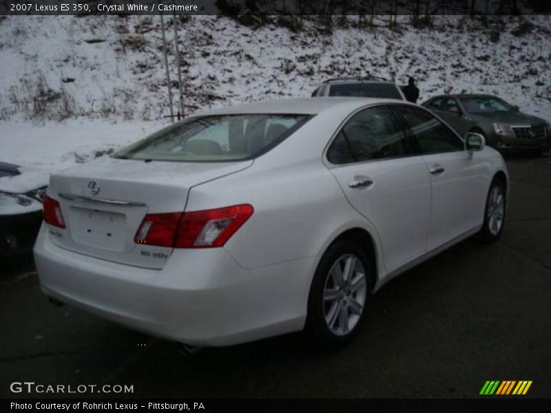 Crystal White / Cashmere 2007 Lexus ES 350