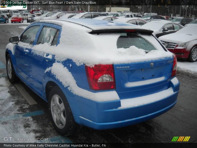 Surf Blue Pearl / Dark Slate Gray/Blue 2009 Dodge Caliber SXT