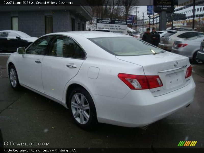 Crystal White / Cashmere 2007 Lexus ES 350