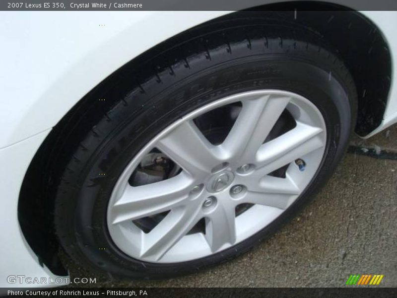 Crystal White / Cashmere 2007 Lexus ES 350