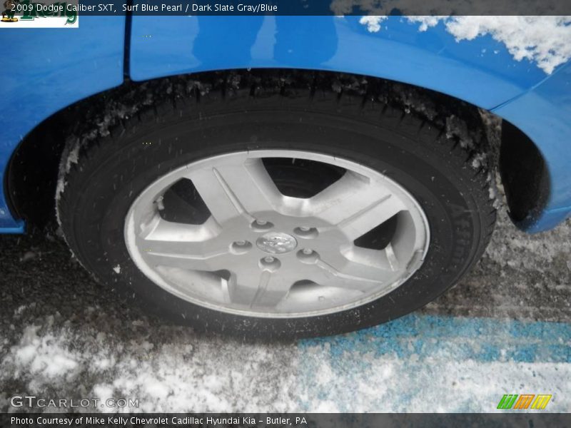 Surf Blue Pearl / Dark Slate Gray/Blue 2009 Dodge Caliber SXT