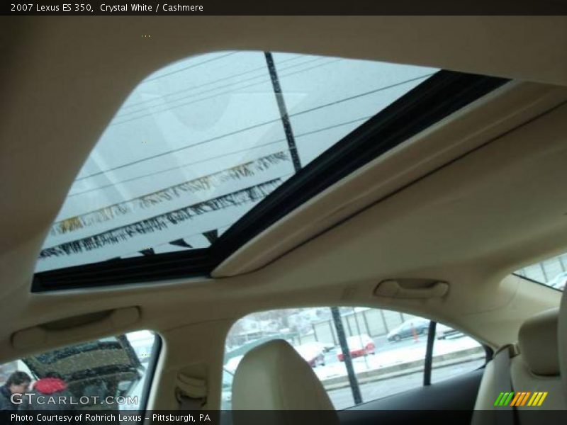 Crystal White / Cashmere 2007 Lexus ES 350