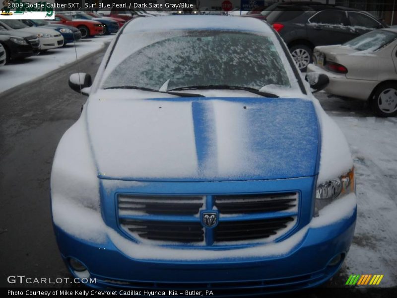 Surf Blue Pearl / Dark Slate Gray/Blue 2009 Dodge Caliber SXT