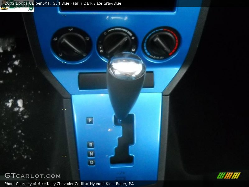 Surf Blue Pearl / Dark Slate Gray/Blue 2009 Dodge Caliber SXT