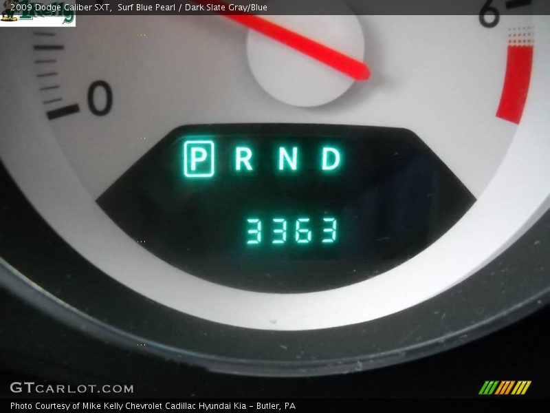 Surf Blue Pearl / Dark Slate Gray/Blue 2009 Dodge Caliber SXT