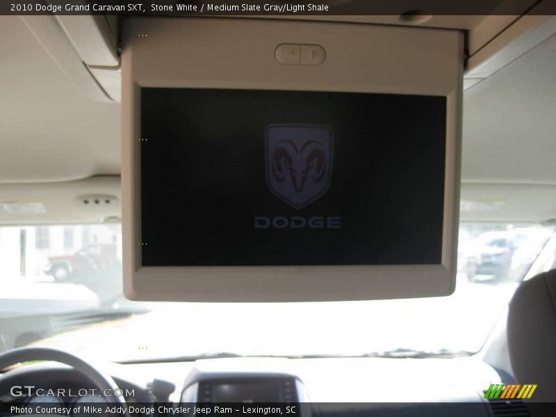 Stone White / Medium Slate Gray/Light Shale 2010 Dodge Grand Caravan SXT