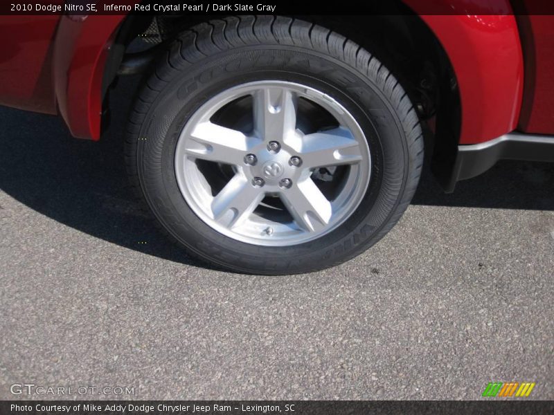 Inferno Red Crystal Pearl / Dark Slate Gray 2010 Dodge Nitro SE