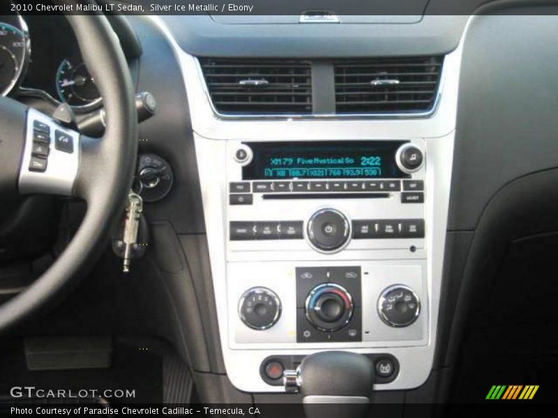 Silver Ice Metallic / Ebony 2010 Chevrolet Malibu LT Sedan